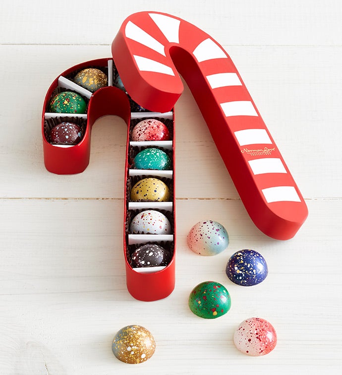 Norman Love Candy Cane Holiday Bon Bons 10pc